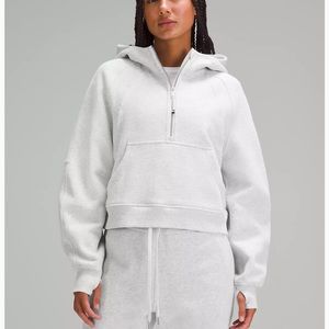 lululemon cropped scuba hoodie